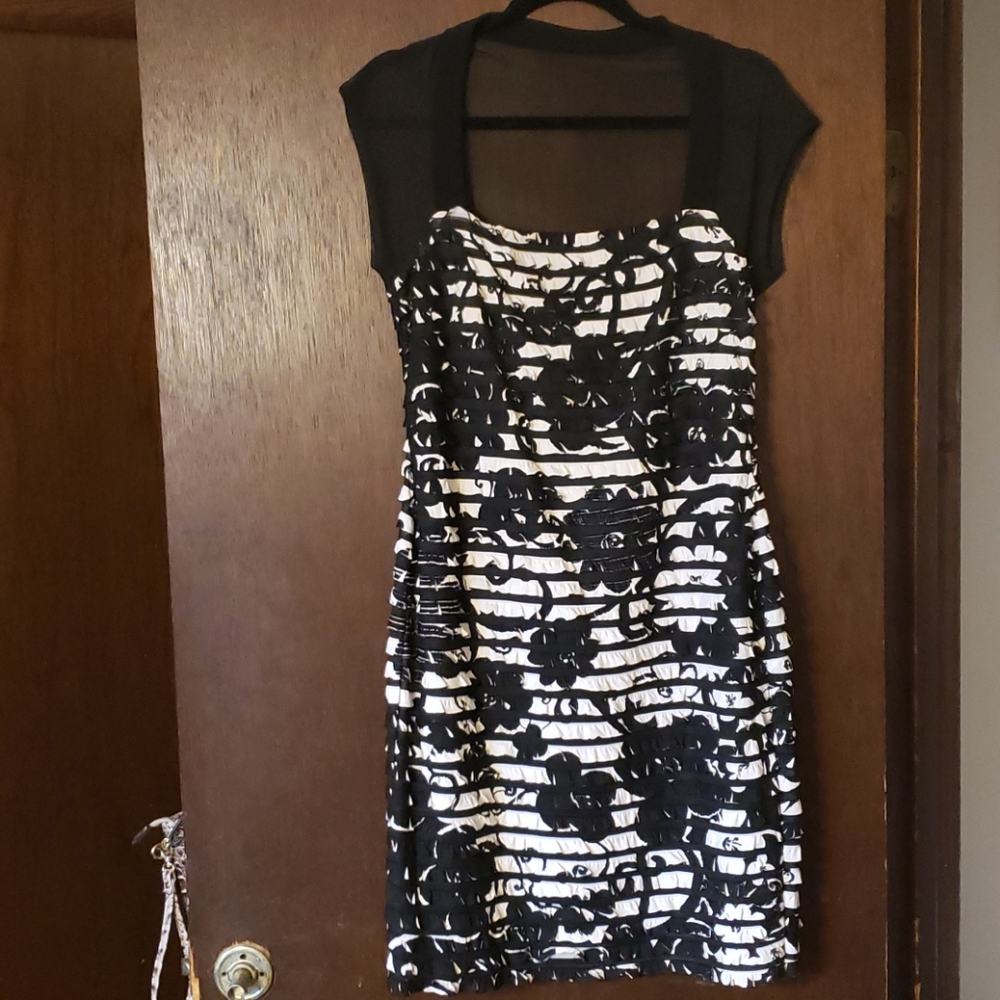 Black and White Dress